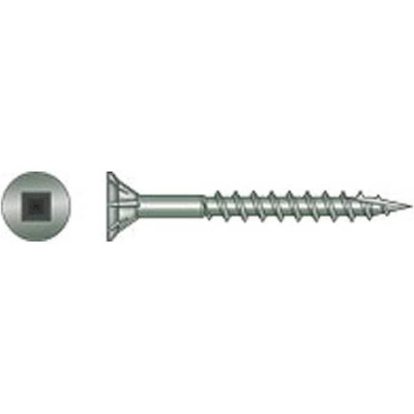 Simpson Strong-Tie No. 9 X 1-5/8 in. L Square Galvanized Coarse Cement Board Screws 1500 pk